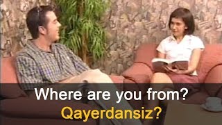 Inglizlar suhbati. 1-qism: Qayerdansiz? (where are you from?)