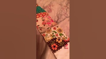 Vintage floral #snippet roll using #fabricscraps. @Craftscreationsandmore