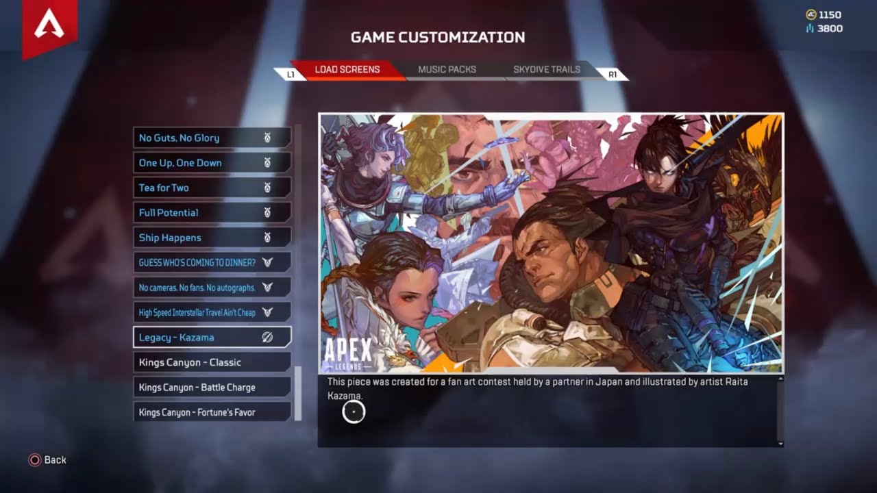 Free Twitch Drops Loading Screen 4 Now Available Apex Legends Youtube