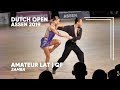 Adam Hathazi - Morgana Lakatos-Hayward | 2019 Dutch Open | Assen | Amateur LAT - QF S