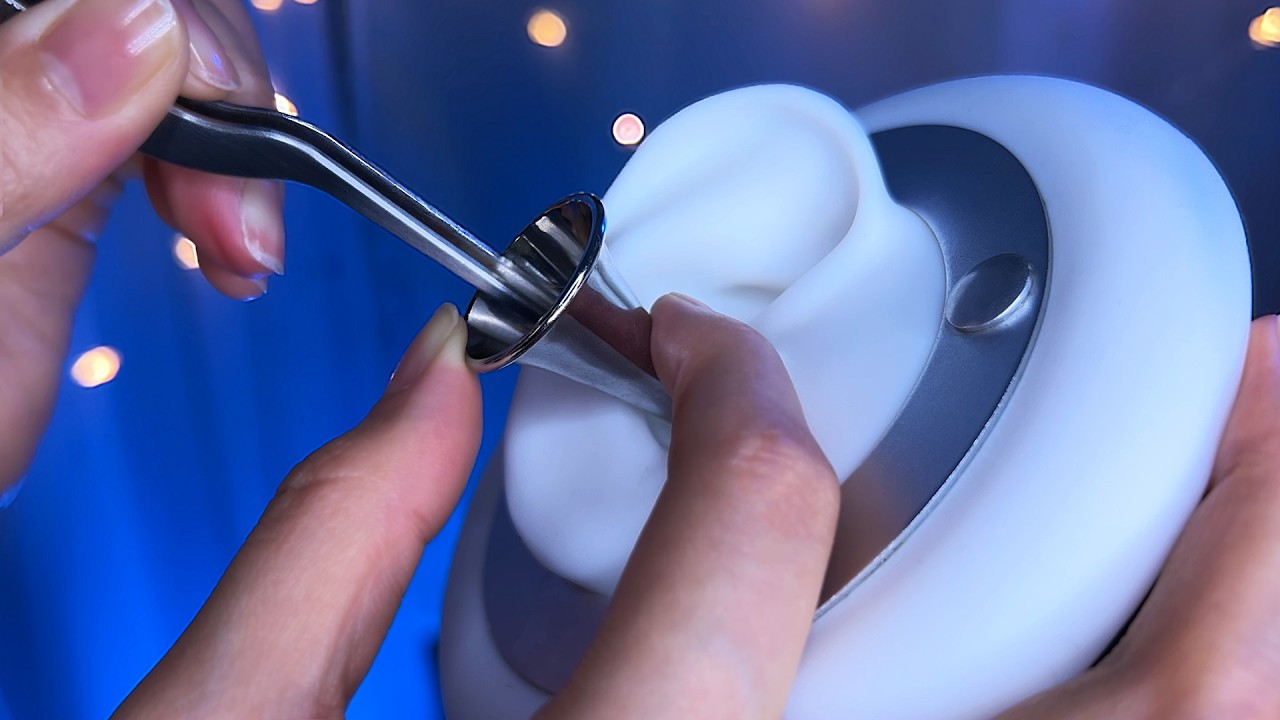 ASMR Deepest Ear Cleaning for Intense Tingles 🤤 (No Talking / 3Dio / Otoscope) 耳鏡耳かき / 귀파기