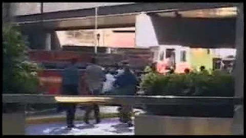 Firemen Hearing People Falling Through Glass 9/11.mov