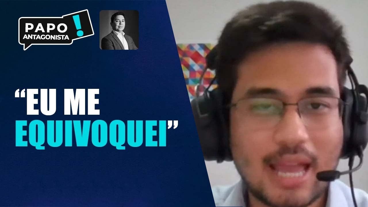 “Eu me equivoquei”, diz Kim Kataguiri, sobre afirmação no Flow Podcast