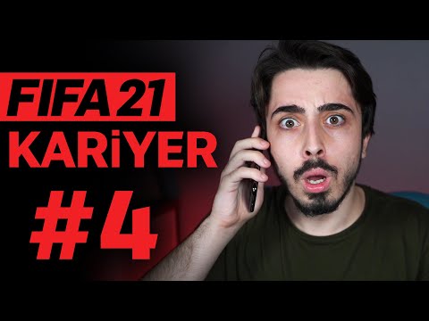 FIFA 21 KARİYER #4 // FEDERASYONDAN GELEN TELEFON!! ŞOK KARAR