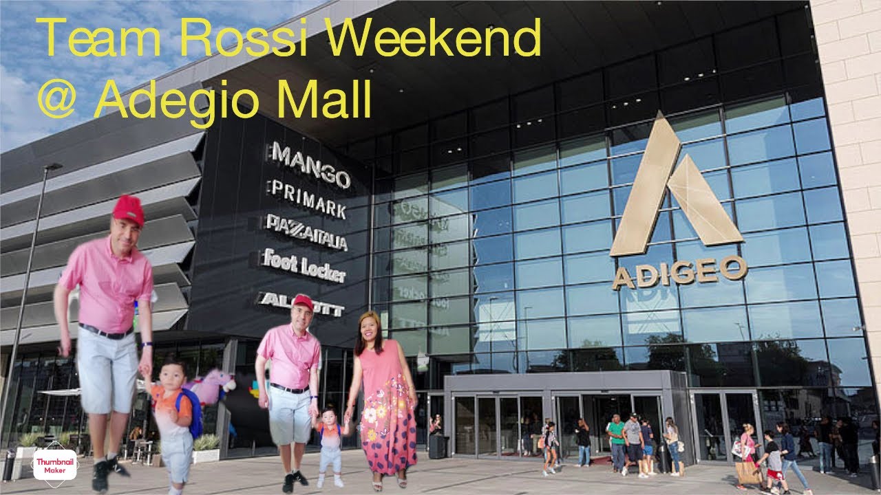 Centro Commerciale ADEGIO, Verona! The biggest mall so far near to our place! #FamilyDay #Weekend