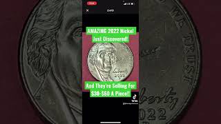 COIN COMMUNITY FIRED UP OVER NEW 2022 Jefferson Nickel Error! LOOK FOR THIS! #Shorts