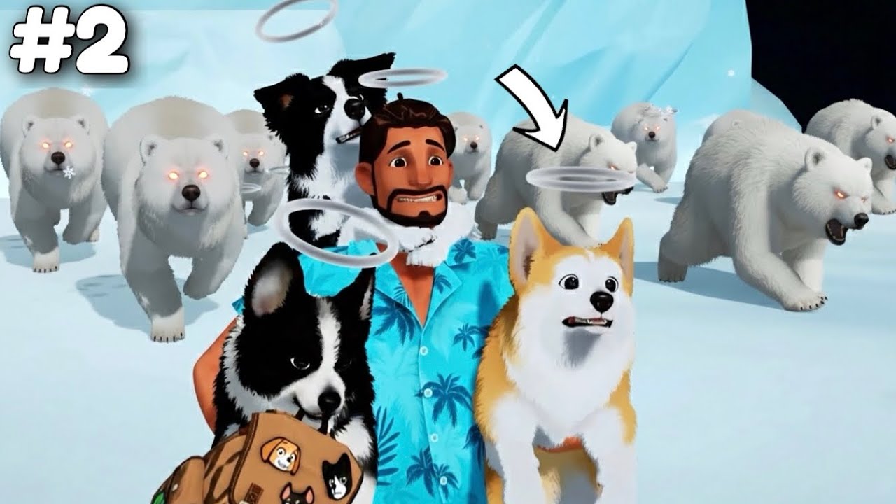 TÔI VÀ ĐÁM CHÓ TRÊN THIÊN ĐƯỜNG LẠC VÀO HÒN ĐẢO ĐẦY GẤU BẮC CỰC TRONG TỰA GAME CHÓ NÀY