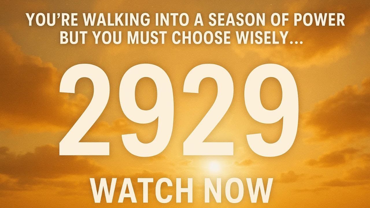 2929 Angel Number Meaning | You're Walking Into a Season of Power—But You Must Choose Wisely