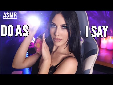 ASMR - SEGUI LE MIE ISTRUZIONI PER DORMIRE, MA PUOI CHIUDERE GLI OCCHI [Follow My Instructions]