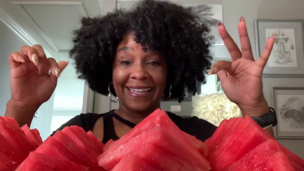 Juicy Watermelon Mukbang No Talking! Eating Sounds!!!