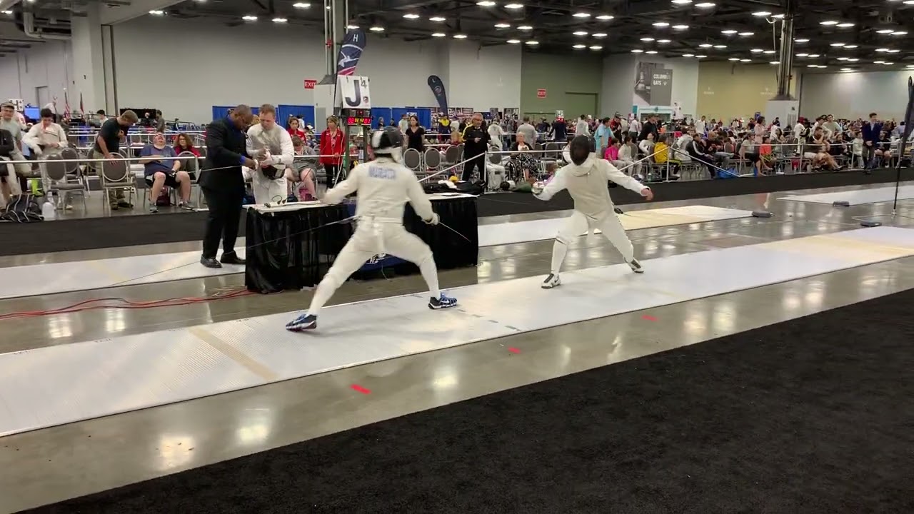 Summer Nationals 2019 Div 2 Foil Fencing Tournament Pool Bout 2