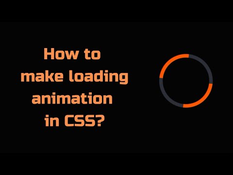 How to make loading animation in CSS? #shorts #youtubeshorts #javascript #frontend #animation