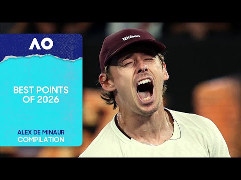 Alex de Minaur | Best Points | Australian Open 2026