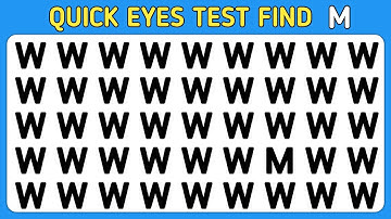 Find the Odd  One Out | Letter and Number Edition | Oddity Spotting Challenge