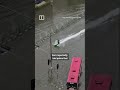 Jet-skier arrested for stunt in flooded Bangkok streets