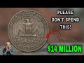 Most Valuable Washington Quarter Dollar Coins in American History and Their Huge Prices Today!