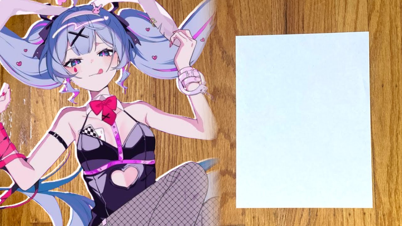 Rabbit-PaperCutting-ページ DIY Paper Rabbit 3D Papercraft Printable PDF