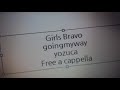GIRLSブラボー OP - going my way - yozuca* Free a cappella フリーアカペラ