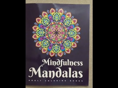 Mindfulness Mandalas A Mandala Coloring Book For Adult Relaxation Flip Through