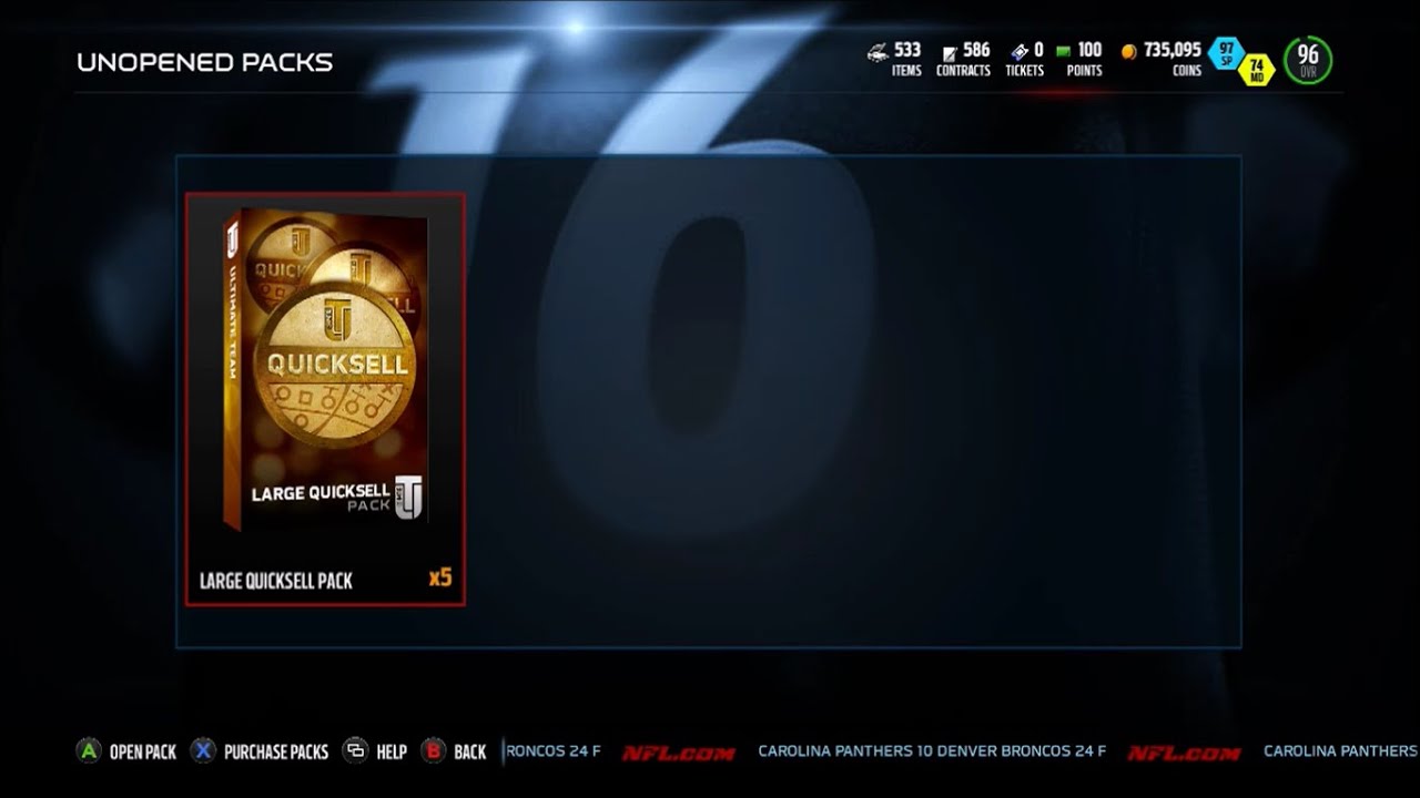 5 more large quicksells! Make me happy EA!