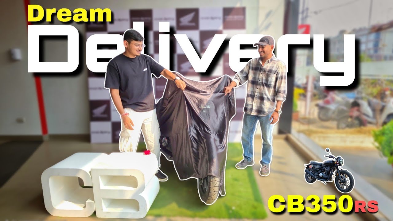 Honda CB350 RS Delivery Vlog🎉| Finally Bought Our Dream Bike😍