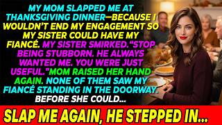 My Mom Slapped Me at Thanksgiving for Refusing to Give My Sister My Fiancé—They Didn't Know That