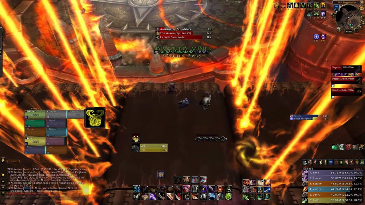 Silent Paranoia vs Siegecrafter Blackfuse [10 Man Heroic] Rogue PoV