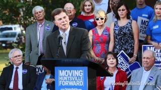 Moving Huntsville Forward:  Mayor Tommy Battle Kicks-Off Re-election Campaign