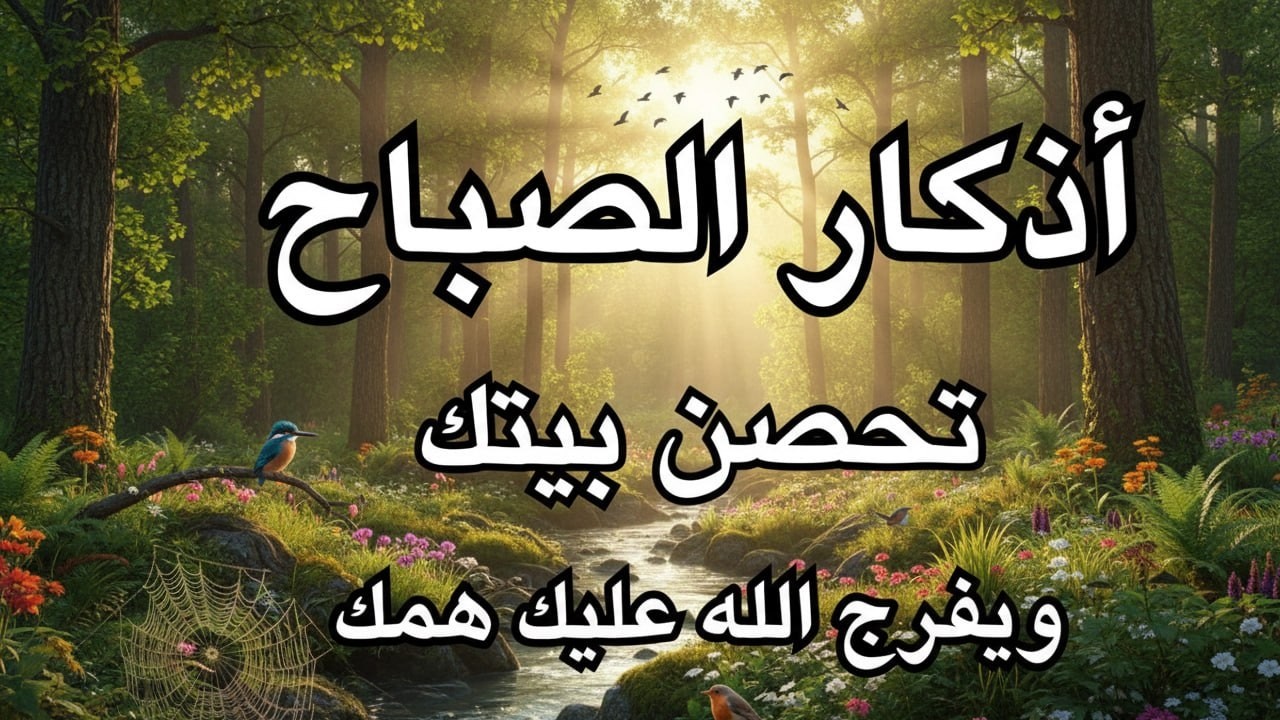 اذكار الصباح بصوت جميل هادئ مريح للقلب 💚 إذا قلته كفاك الله ورزقك من حيث لا تحتسب !!ماجد الدعوس