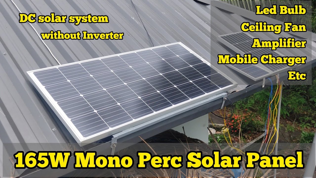 Livguard Solar Panel 165W Mono Perc at low price for My DC Solar System ...