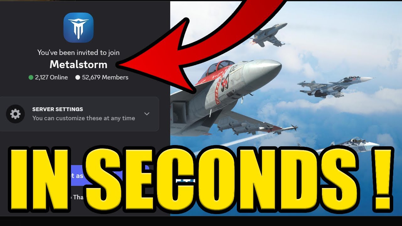 HOW to JOIN METALSTORM DISCORD SERVER ✅PC & MOBILE✅