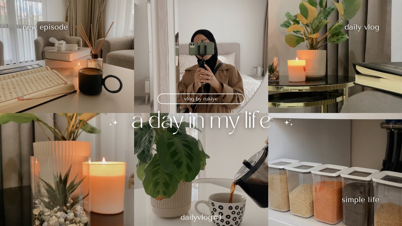 yeni bir düzen, günlük rutin, temizlik & magnolia tarifi |sessiz vlog 💌🌷🍂