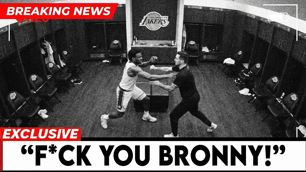 New Viral Footage Shows Bronny James Exploding at Lakers Coach