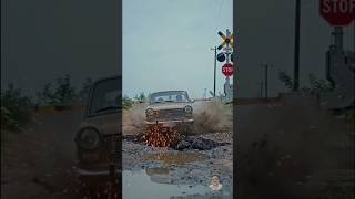 car crash | Bus horn sound effect 📯#viral #youtubeshorts
