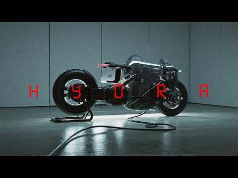 HYDRA | Concept Motorcycle short film | Made with blender