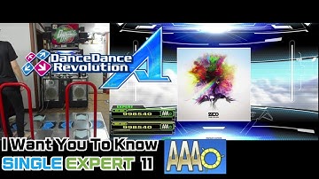 HN!! DDR A - I Want You to Know - Zedd feat. Selena Gomez  SINGLE EXPERT 11 AAA PFC