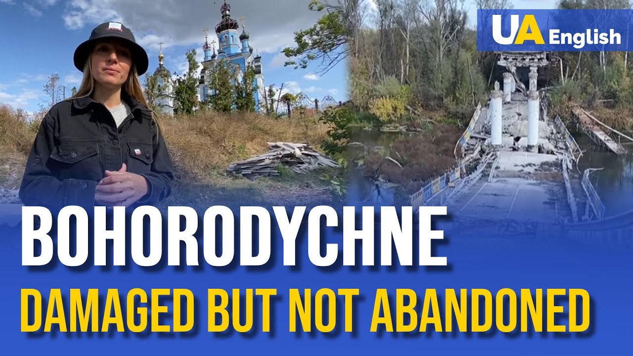 Bohorodychne village in Donbas frontline: damaged but not abandoned | Gramova reports