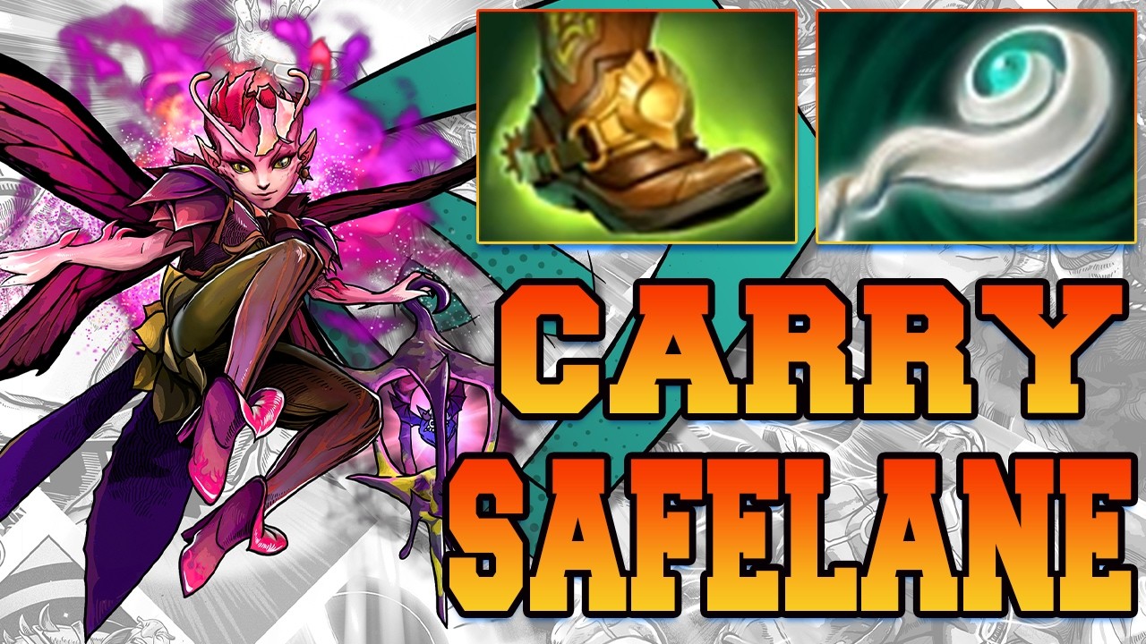 Ultra Kills + 21 Kills Dark Willow !! Dark Willow Dota 2 Carry Support Combo Offlane Gameplay 7.40