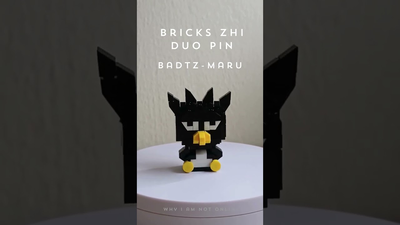 maru♡！ Badtz-Maru (Sanrio) Nanoblock 360 Spin 3.0 | Zhi Duo Pin DIY