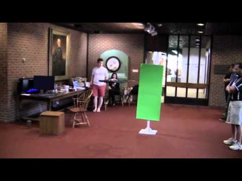 AR.Drone leaps hurdle using Autopylot Python script