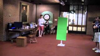 AR.Drone leaps hurdle using Autopylot Python script