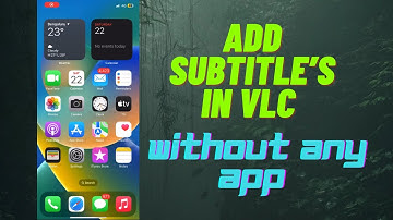 How to add Subtitles in VLC Player in iphone without any other Apps | RD