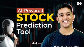 AI-powered stock prediction tool | Frontend Project | GeeksforGeeks