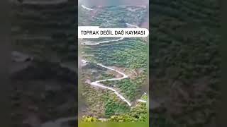 Toprak Değil Bildiğin Dağ Kayması Bu Korkutucu Resmen Resimi