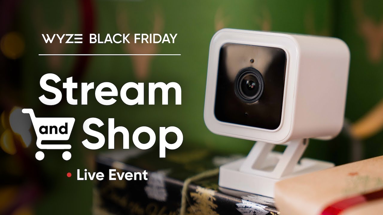 LIVE Wyze Black Friday 2022 Deals! (Stream & Shop Live Event) YouTube