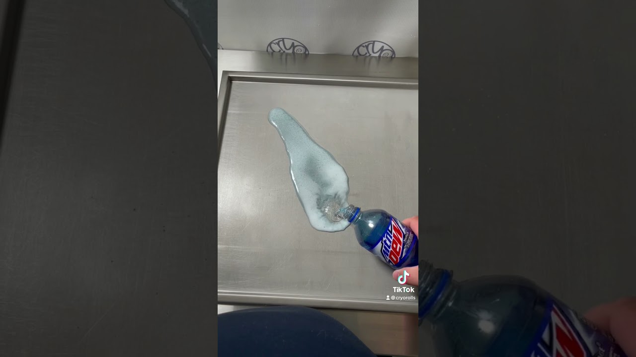 Mountain Dew Voltage Rolled Ice Cream