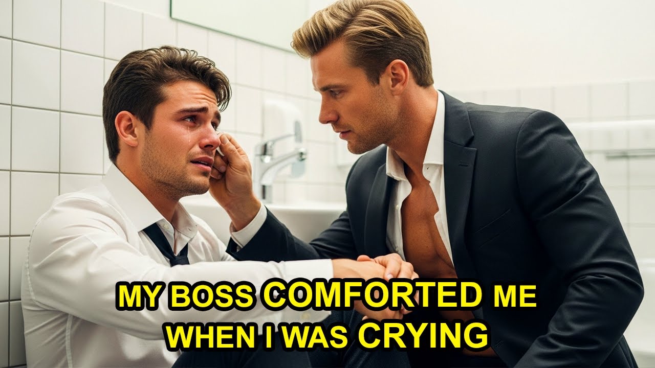 My Cold CEO Caught Me Crying in Bathroom, Now He's Obsessed with Making Me Smile | Gay Stories