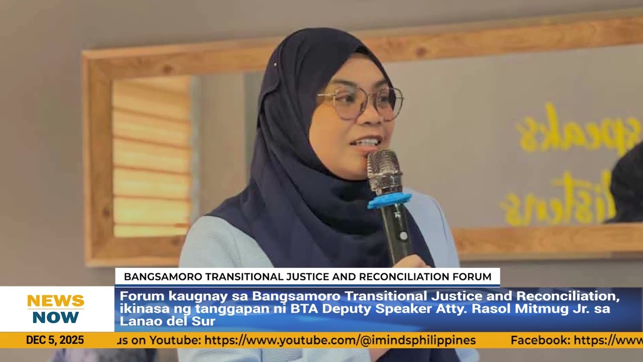 𝐁𝐀𝐍𝐆𝐒𝐀𝐌𝐎𝐑𝐎 𝐓𝐑𝐀𝐍𝐒𝐈𝐓𝐈𝐎𝐍𝐀𝐋 𝐉𝐔𝐒𝐓𝐈𝐂𝐄 𝐀𝐍𝐃 𝐑𝐄𝐂𝐎𝐍𝐂𝐈𝐋𝐈𝐀𝐓𝐈𝐎𝐍 𝐅𝐎𝐑𝐔𝐌