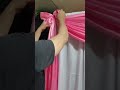 CRUMPLED DESIGN DIY BACKDROP DESIGN IDEAS #backdropdesign