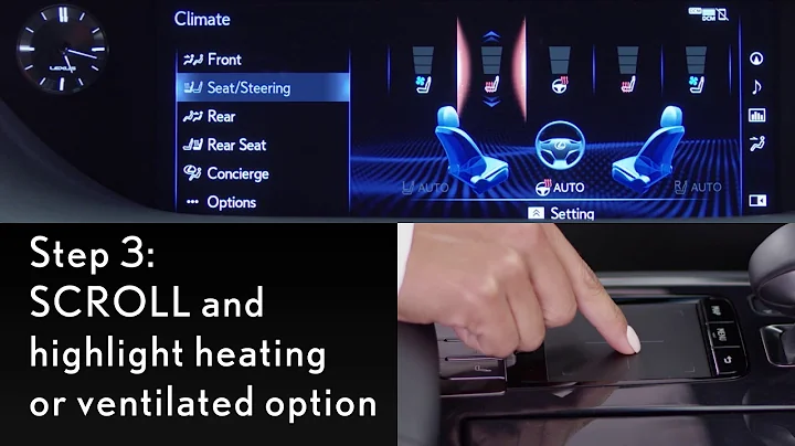 How-To Use the Heated and Ventilated Seats in the 2019 LS | Lexus - DayDayNews